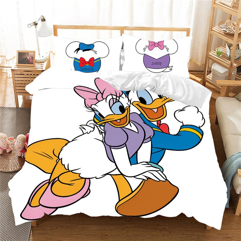 Capa De Edredom Casal Donald E Margarida