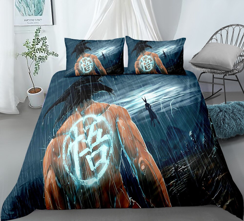 Capa De Edredom Dragon Ball Rain