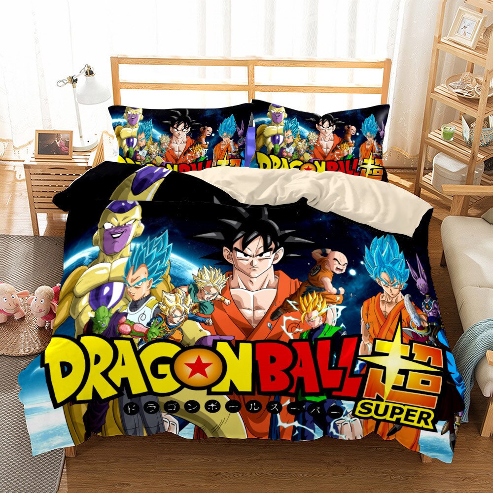 Capa De Edredão Dragon Ball Super