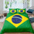 Capa De Edredom Com Bandeira Do Brasil