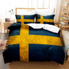 Capa De Edredom Com Bandeira Da Suécia