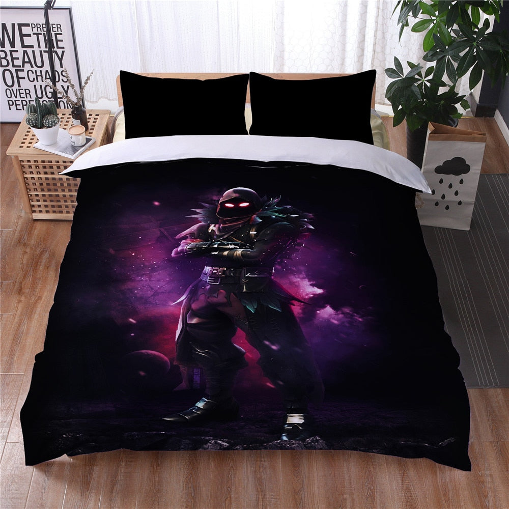 Capa De Edredom Fortnite Purple Glow