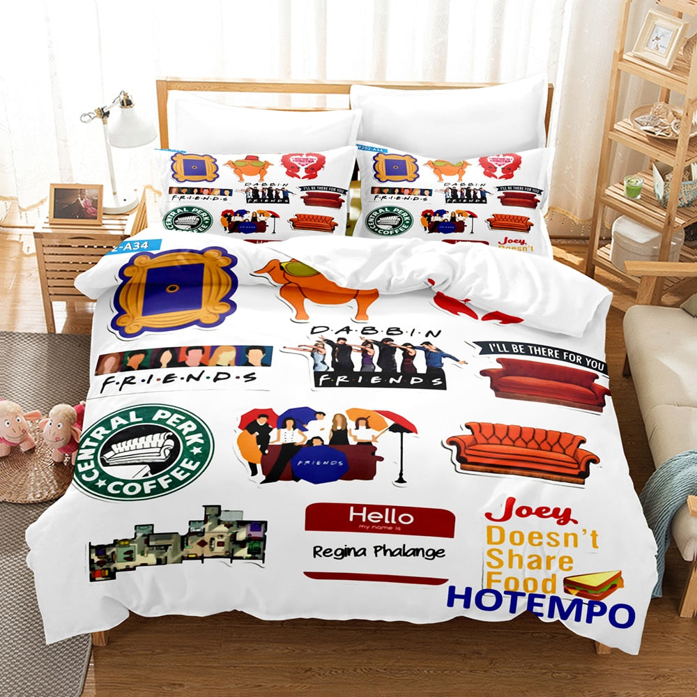 Capa De Edredom De Amigos
