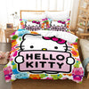 Capa De Edredon Hello Kitty Multicolorida
