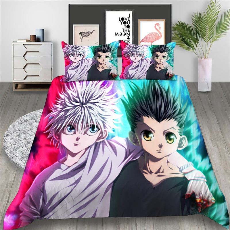 Capa De Edredom Hunter X Hunter Gon Freecss E Killua Zoldick