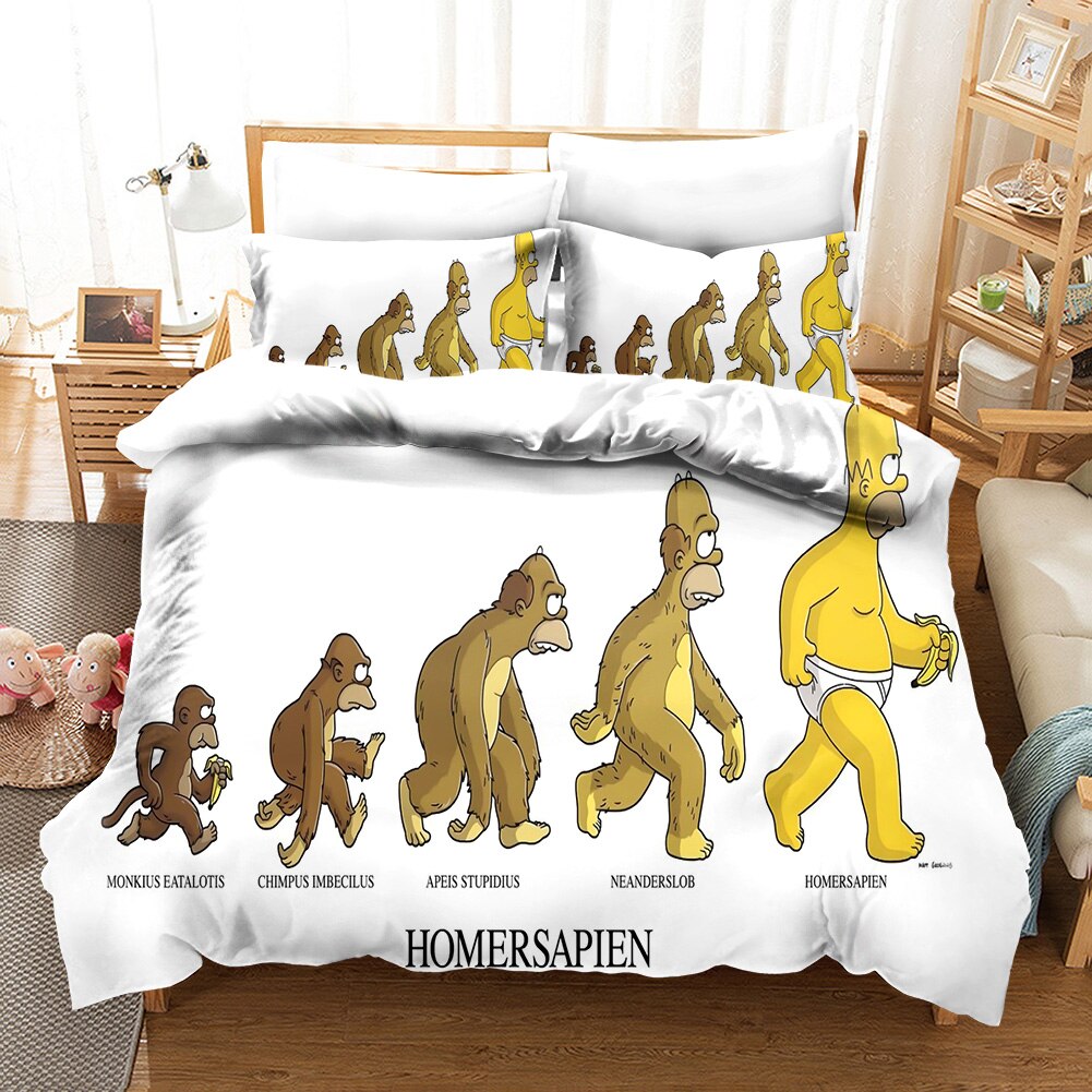 Capa De Edredom Os Simpsons Homersapien