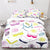 Capa De Edredom De Lingerie Multicolorida