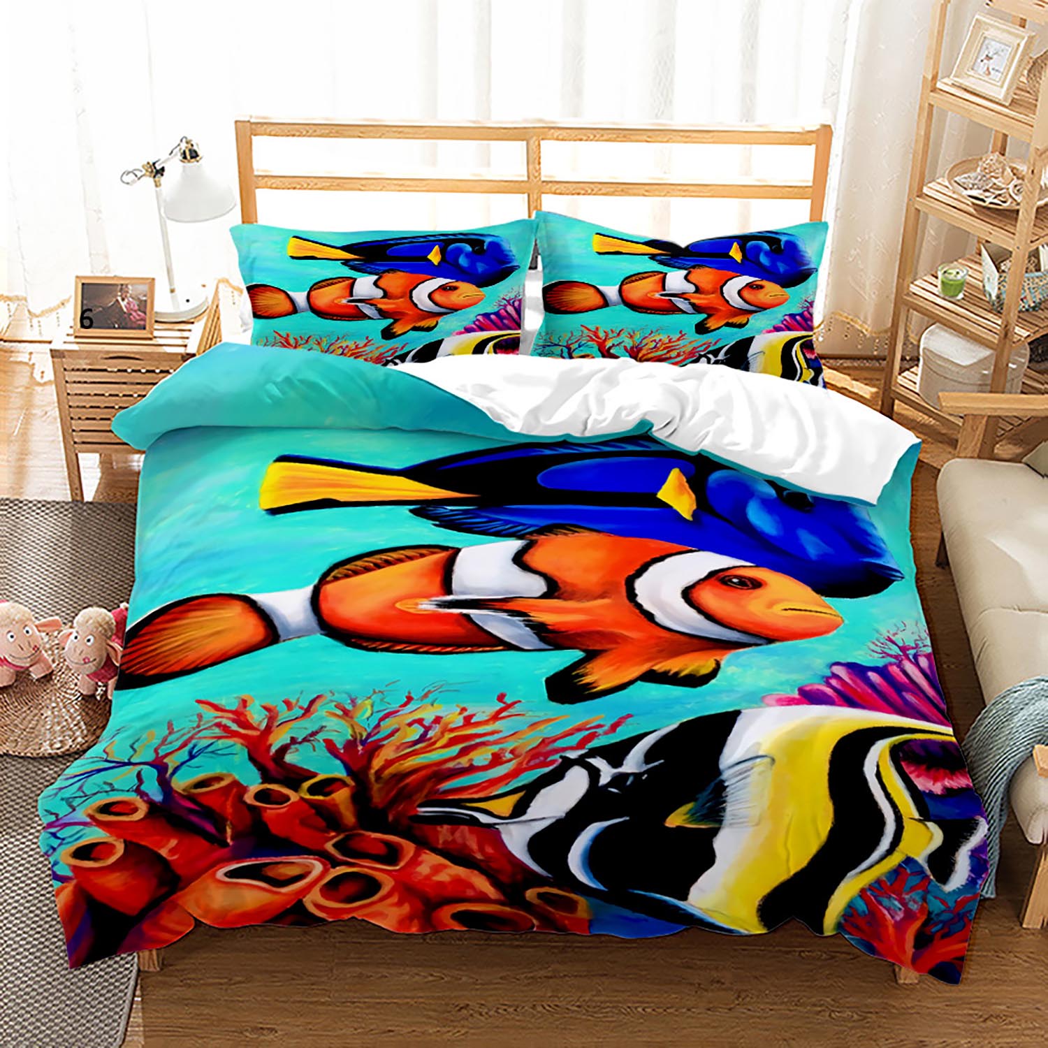 Capa De Edredon Pintura De Marinheiro E Dory