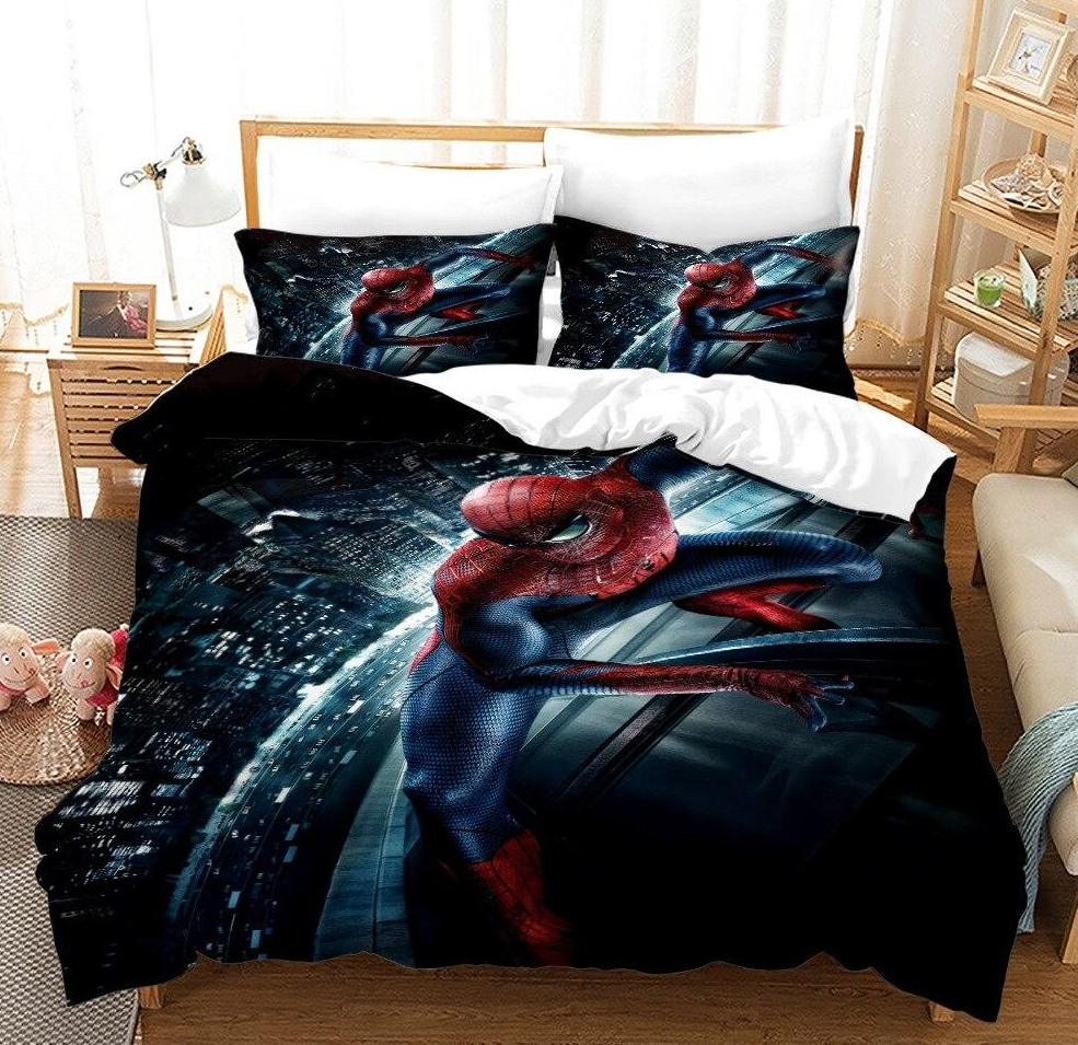 Capa De Edredom Marvel Homem Aranha Noite
