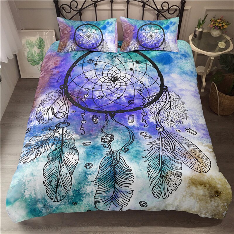 Capa De Edredon Multicolorida Dream Catcher