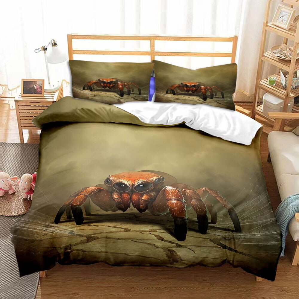 Linda Capa De Edredom De Aranha