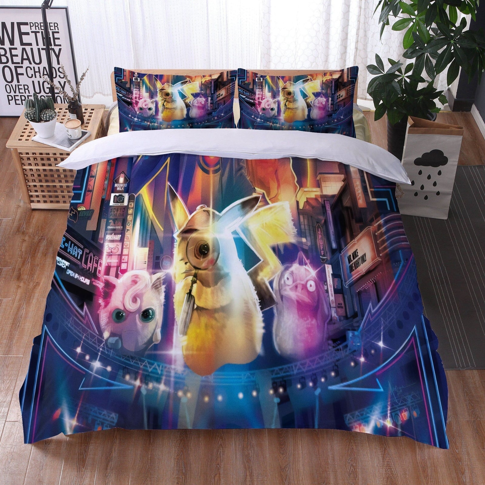 Capa De Edredom Detetive Pokémon Pikachu