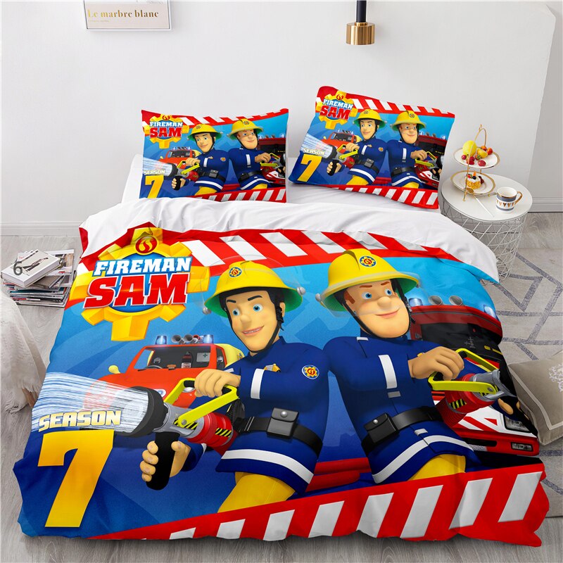 Capa De Edredão Fireman Sam 7ª Temporada