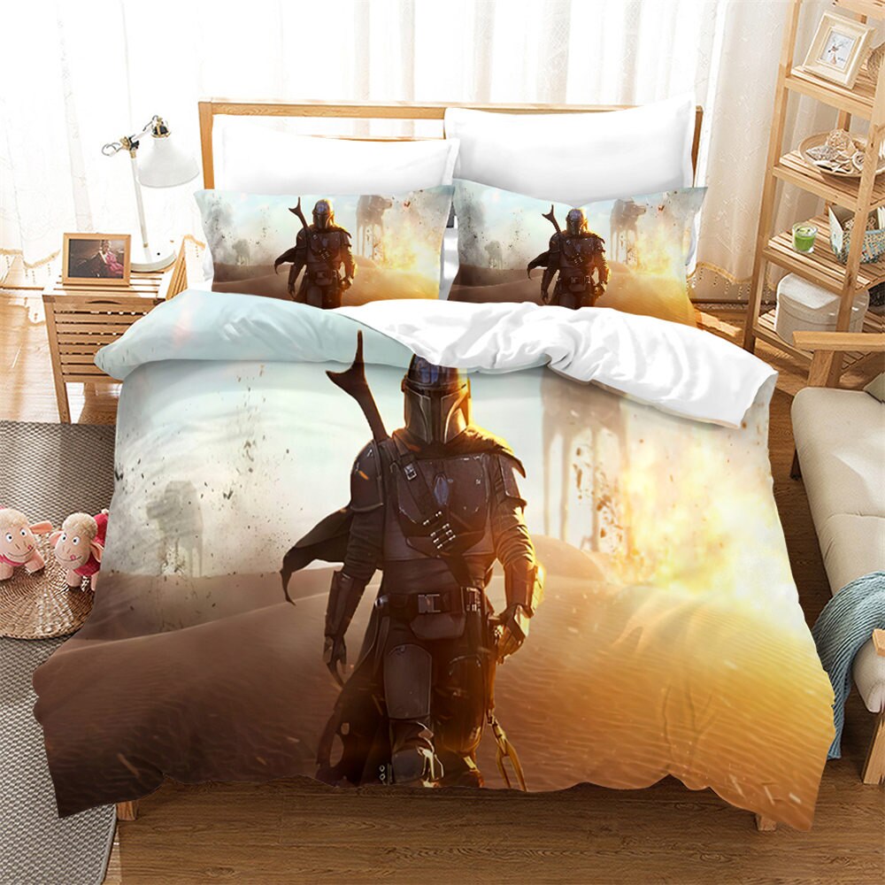 Capa De Edredom The Mandalorian Desert