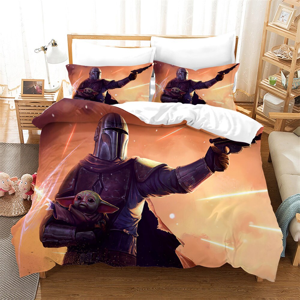 Capa De Edredom The Mandalorian E Grogu