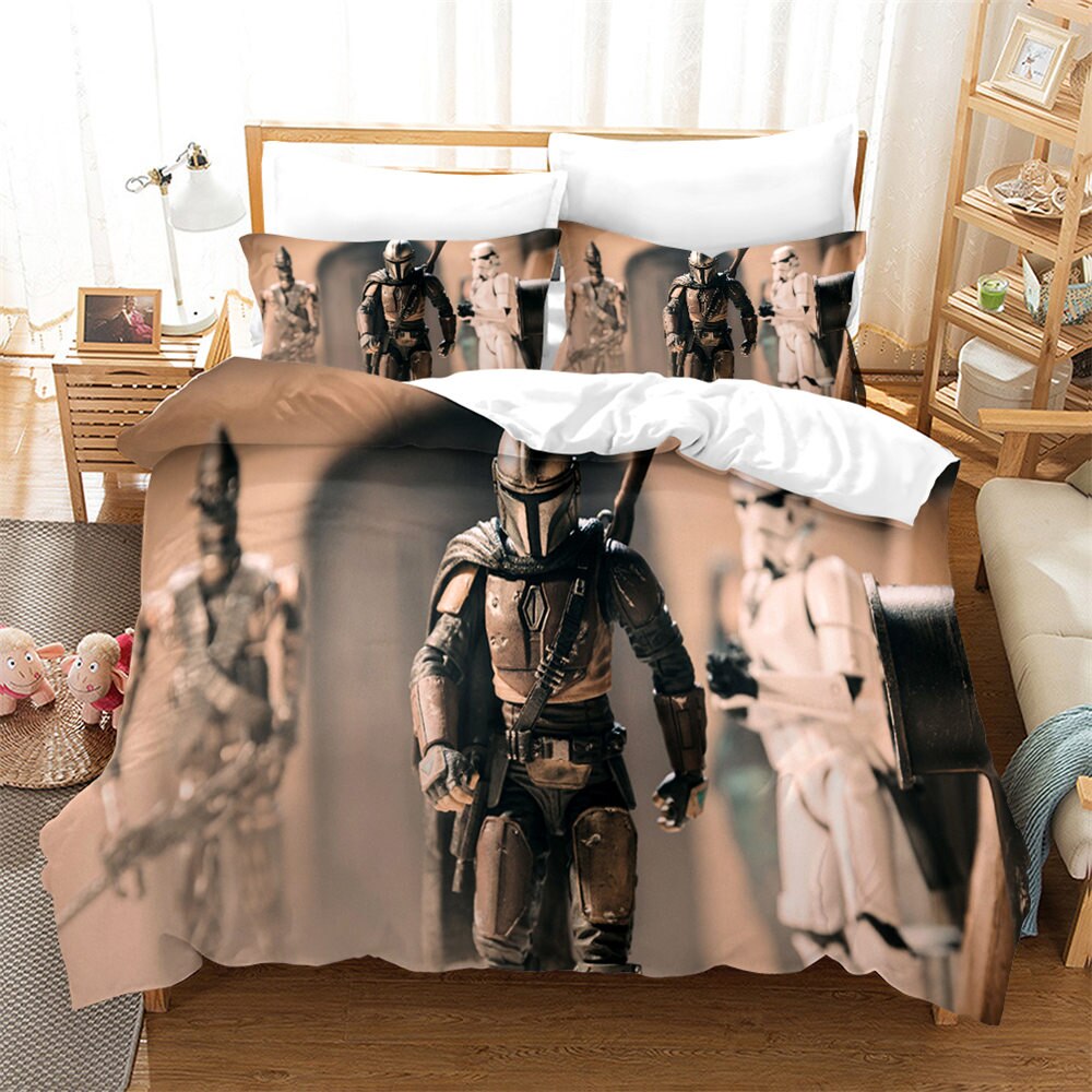 Capa De Edredom The Mandalorian E Os Stormtroopers