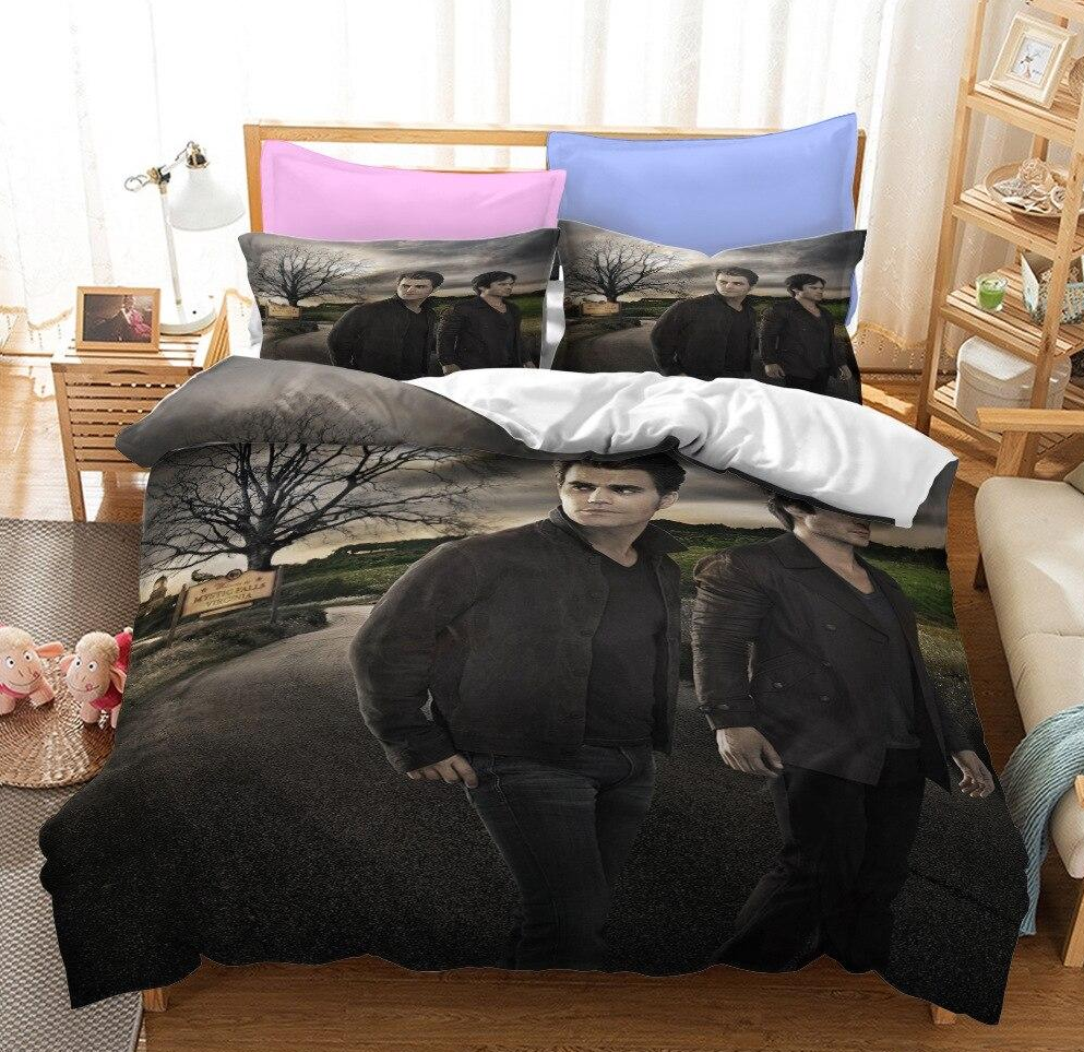 Capa De Edredom The Vampire Diaries Brothers Salavatore