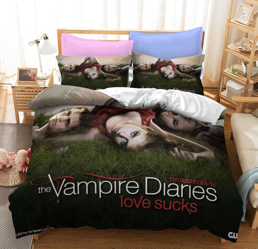 Capa De Edredon The Vampire Diaries O Amor É Uma Merda