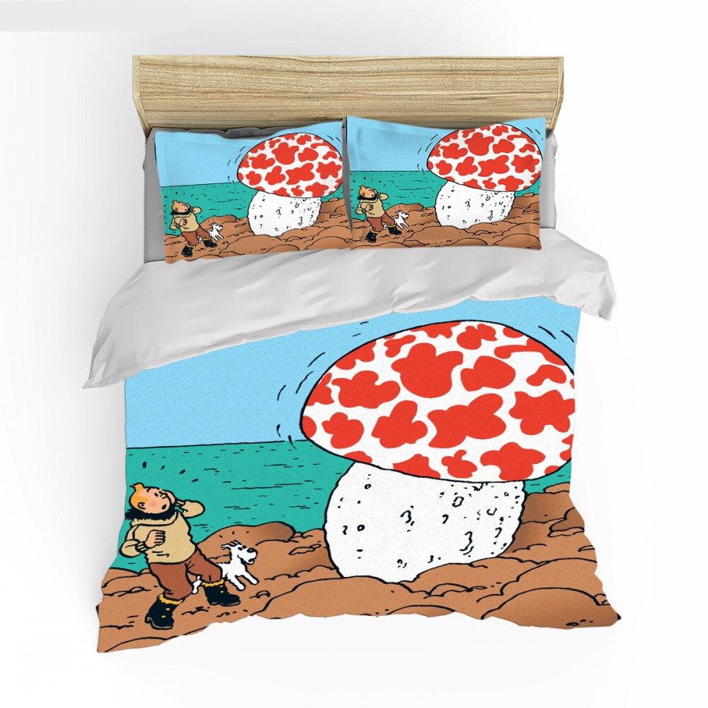 Capa De Edredom Tintim E A Estrela Misteriosa