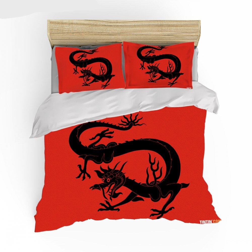 Capa De Edredom Tintin The Blue Lotus