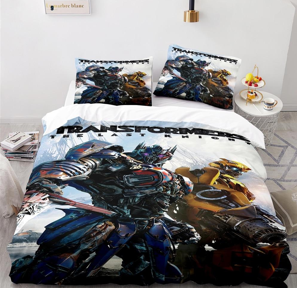 Capa De Edredon Transformers Optimus Prime E Bumblebee