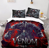 Capa De Edredon Venom Roxo E Vermelho