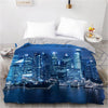 Capa De Edredom Estilo Vintage New York Deco