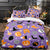 Capa De Edredom Roxa Objeto De Halloween