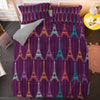 Capa De Edredom Violeta Torre Eiffel