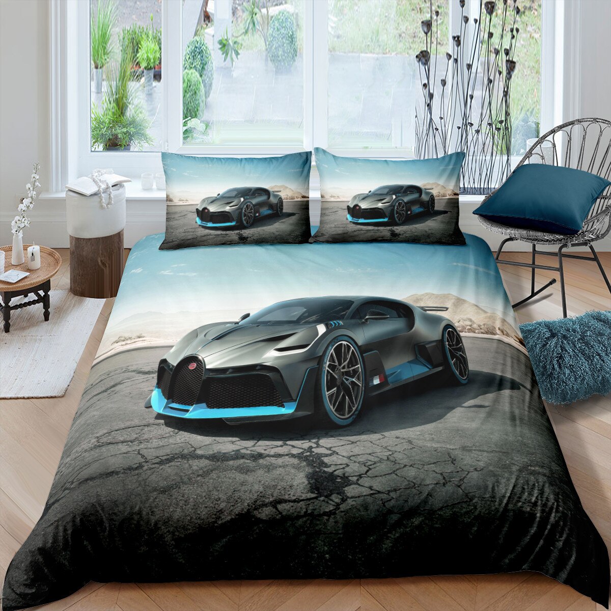 Capa De Edredom Para Carro De Luxo Bugatti