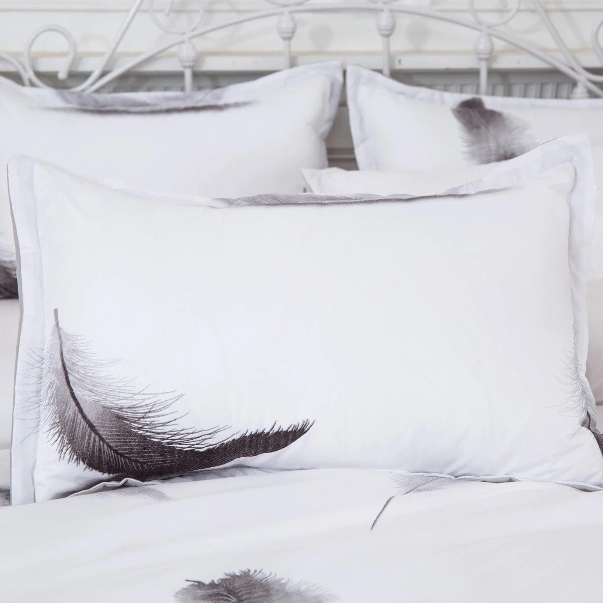 Capa De Edredom Branca Individual