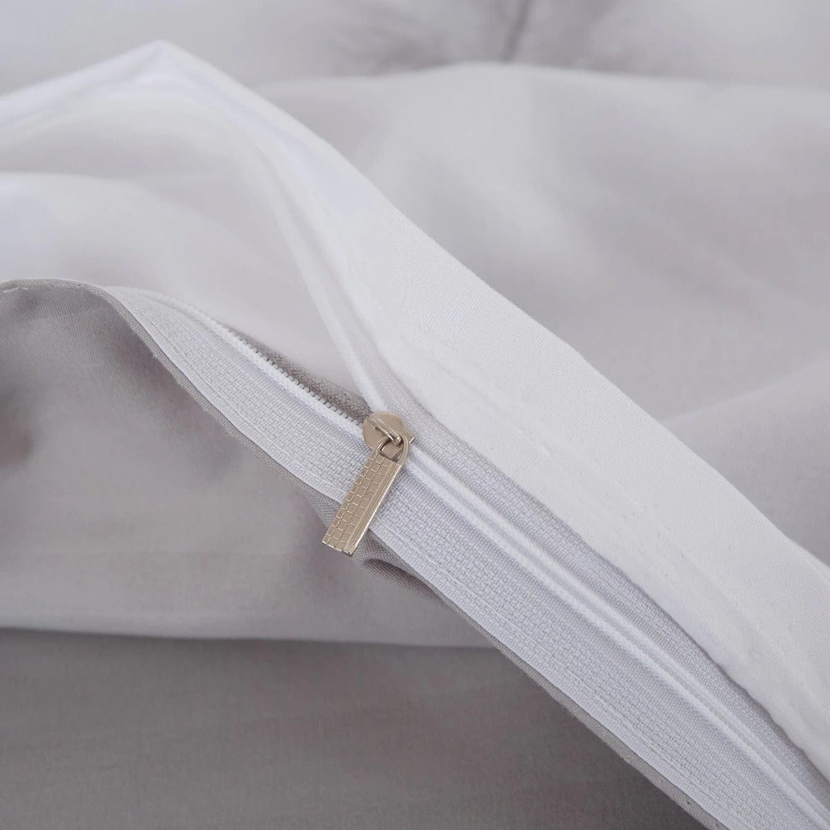 Capa De Edredom Branca Individual