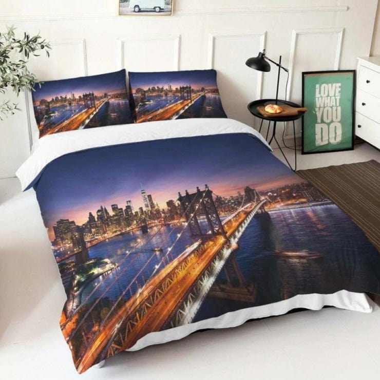 Capa De Edredom New York 140 X 200