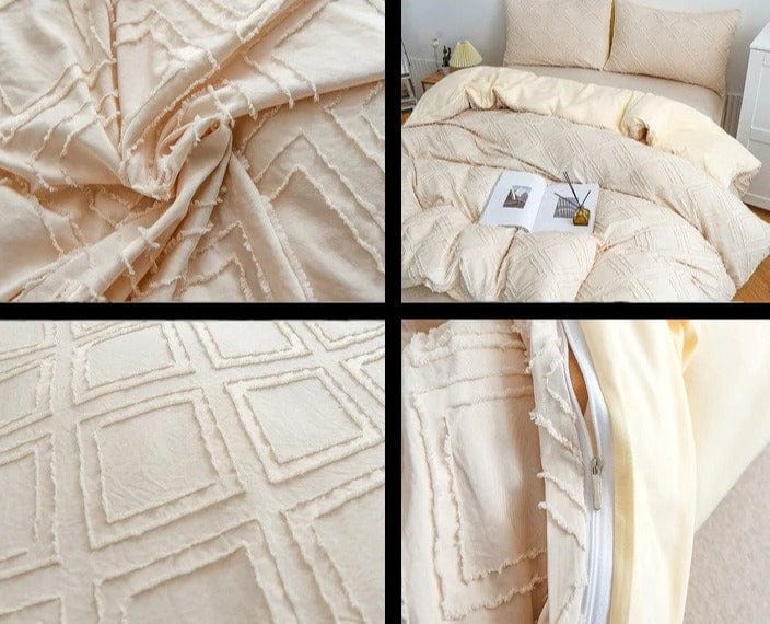 Capa De Edredom 220x240 Bege