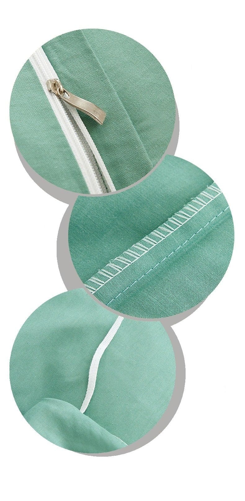 Capa De Edredom 220x240 Verde