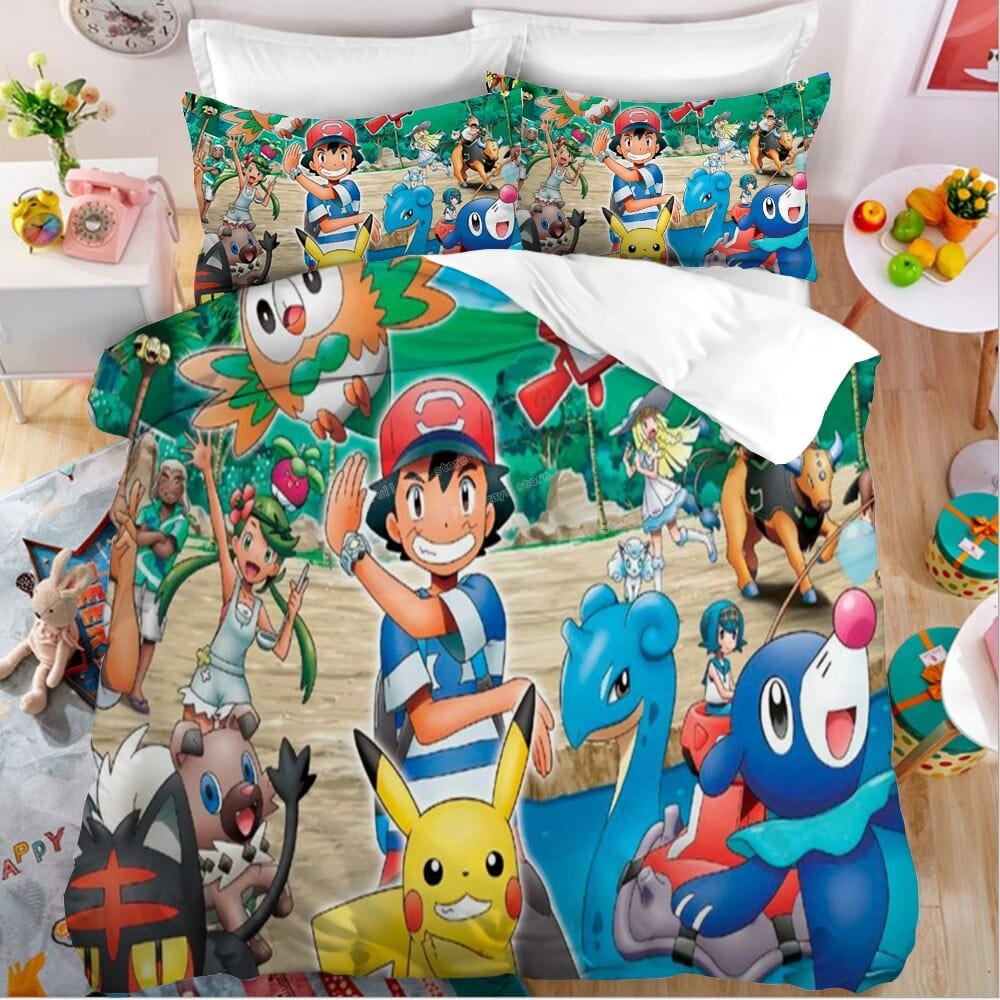 Capa De Edredão Pokémon 240x220