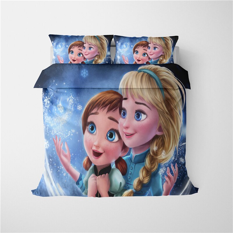 Capa De Edredon Infantil Anna E Elsa