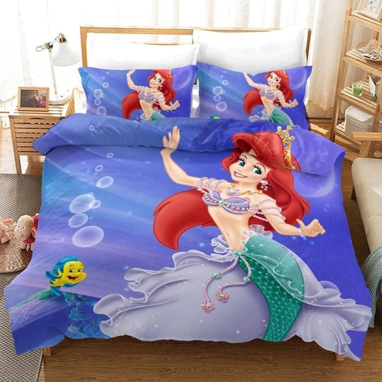 Capa De Edredon Ariel A Pequena Sereia