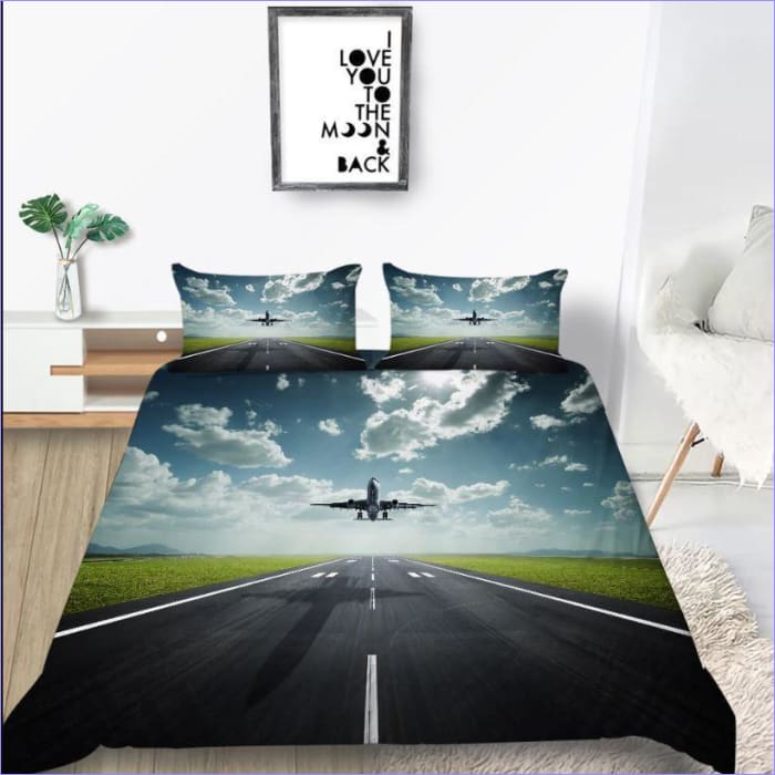 Capa De Edredom Para Decolagem De Avião