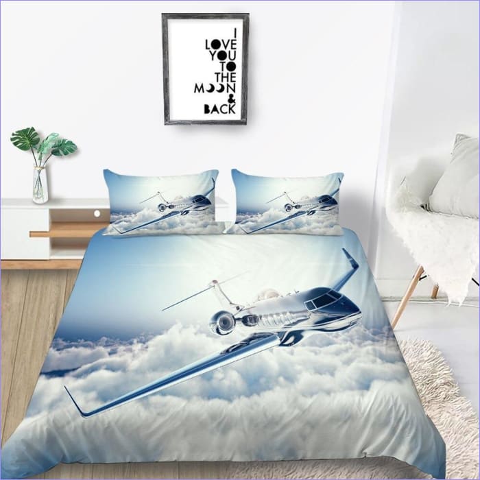 Capa De Edredom Para Avião A Jato Particular