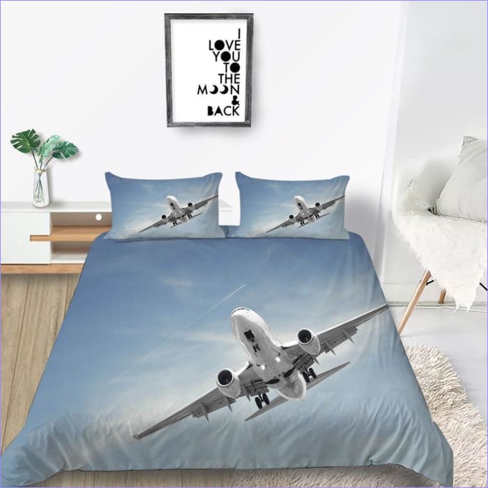 Capa De Edredom De Avião