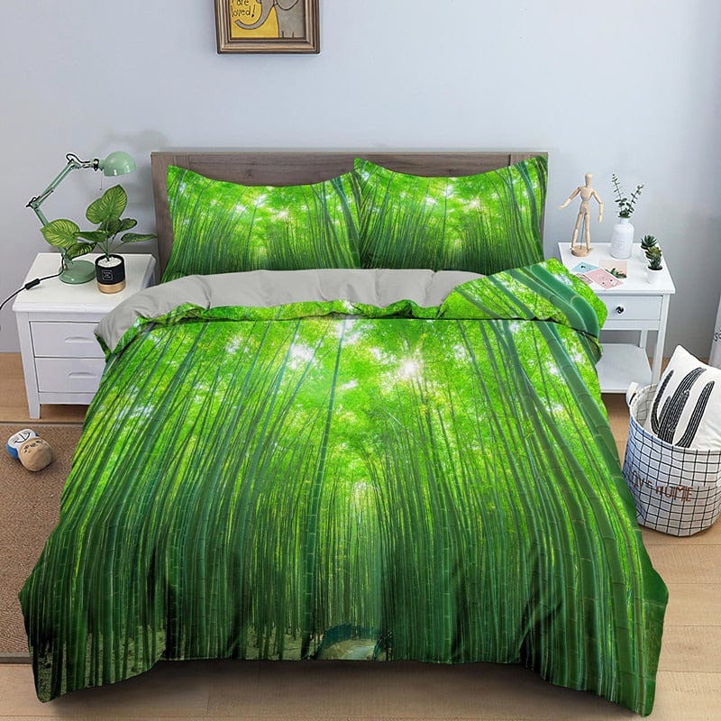 Capa De Edredon De Bambu
