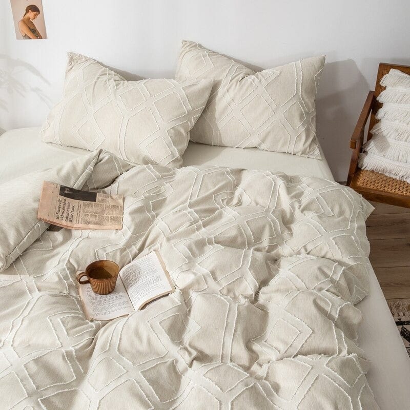 Capa De Edredom Bege 200x200