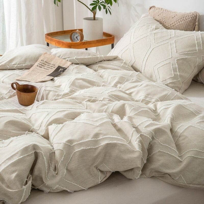 Capa De Edredom Bege 200x200