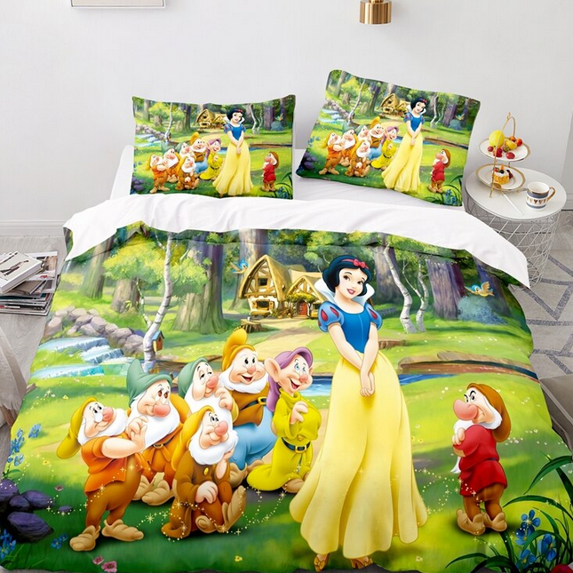 Capa De Edredom Branca De Neve E Os 7 Anões