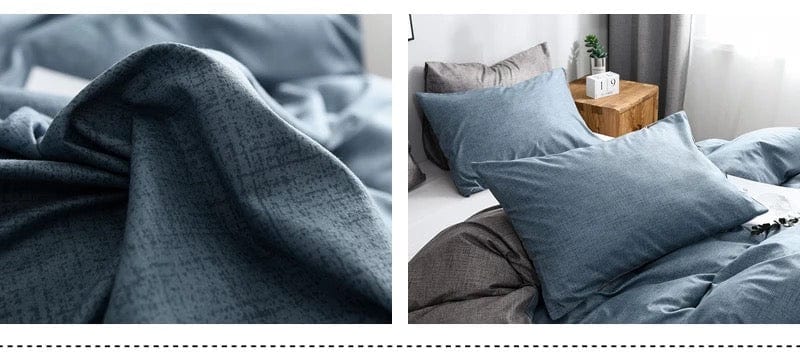 Capa De Edredon Azul Pastel