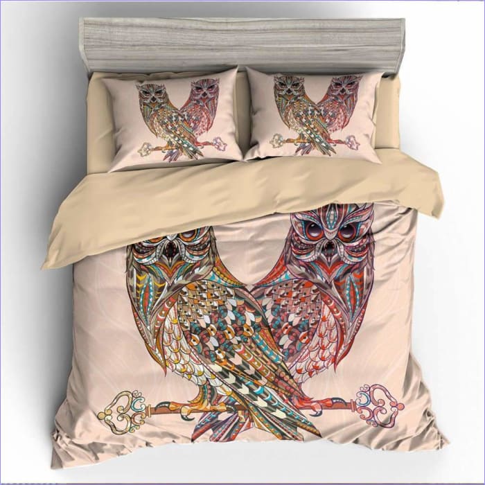 Capa De Edredom Bohemian Owls