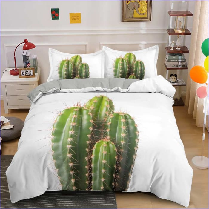 Capa De Edredom Cacto Myrtillocactus