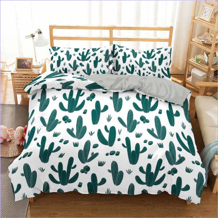 Capa De Edredom De Cacto Selvagem