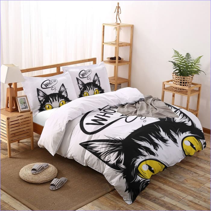 Capa De Edredom Gato Travesso